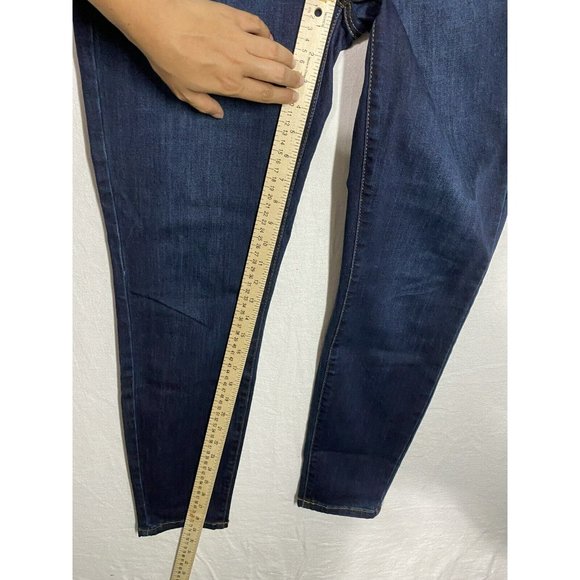 Buffalo Womens Jeans Skinny Ankle Stretch High Rise 5 Pockets Size 6/28 Blue - Picture 5 of 9
